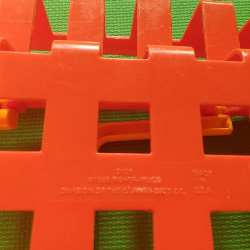 Fisher Price Orange Basket 1989 Vintage